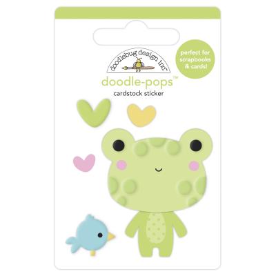 Doodlebug Baby Girl Doodle-Pops - Hoppy Day